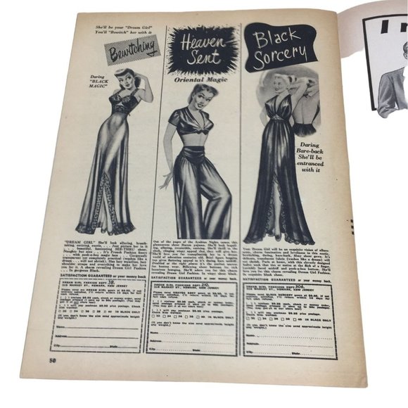 Beauty Parade Magazine January 1952 -  Classic Pulp Pin-up Beauty Collectible - - Picture 14 of 14